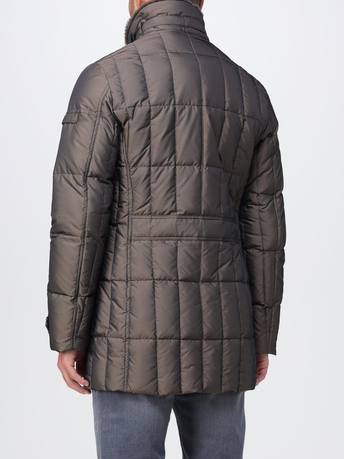 MOORER: jacket for man - Brown | Moorer jacket MOUGI200309TEPA021