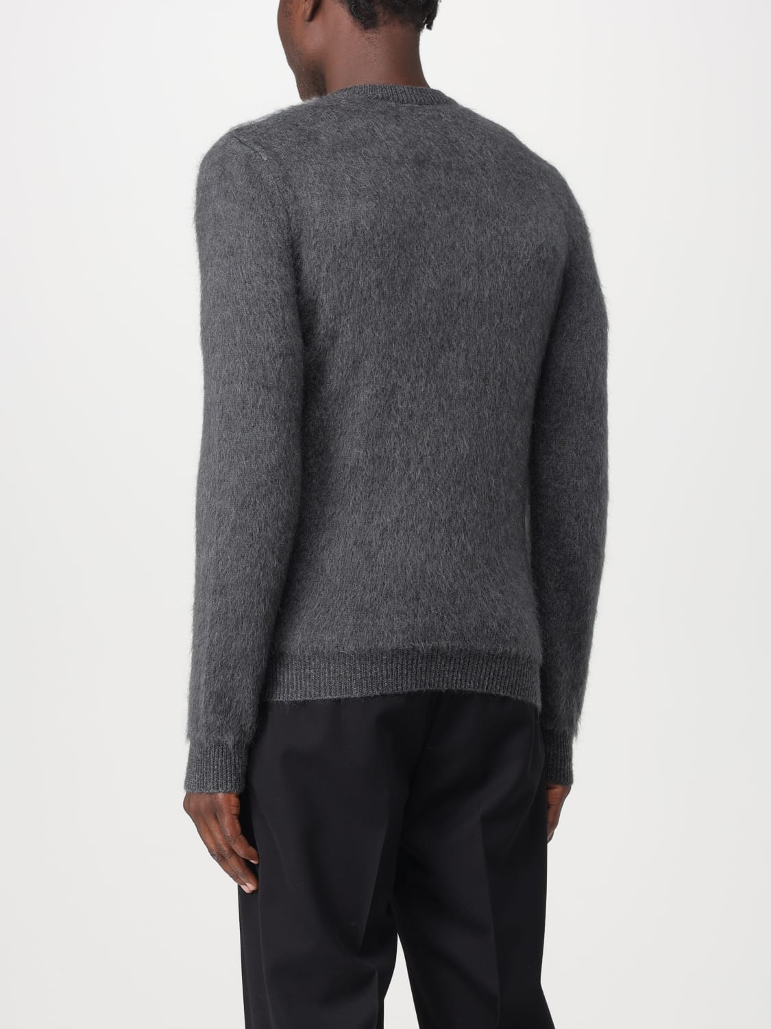 FENDI: sweater in wool blend - Grey | Fendi sweater FZX091APJJ online ...