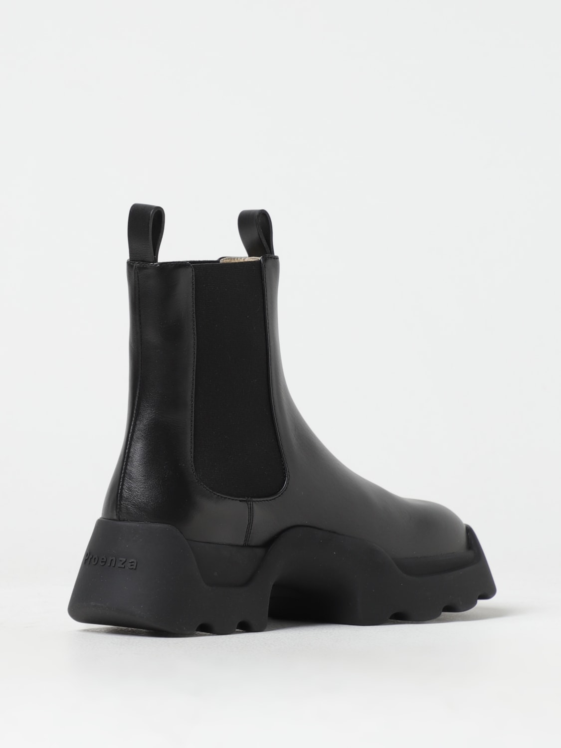 PROENZA SCHOULER flat ankle boots for women Black Proenza