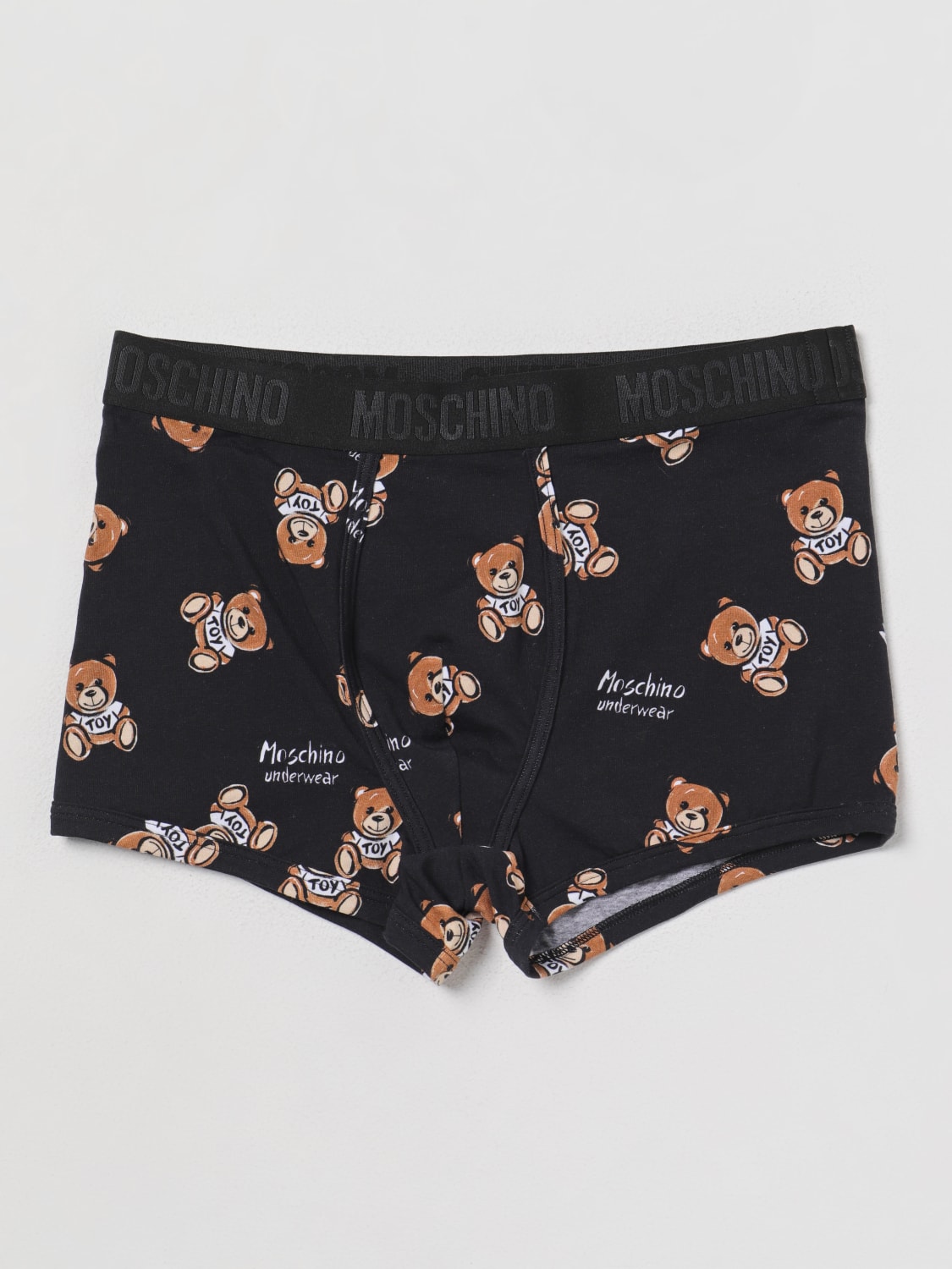 Moschino Underwear Teddy Bear - Briefs for Man - Black