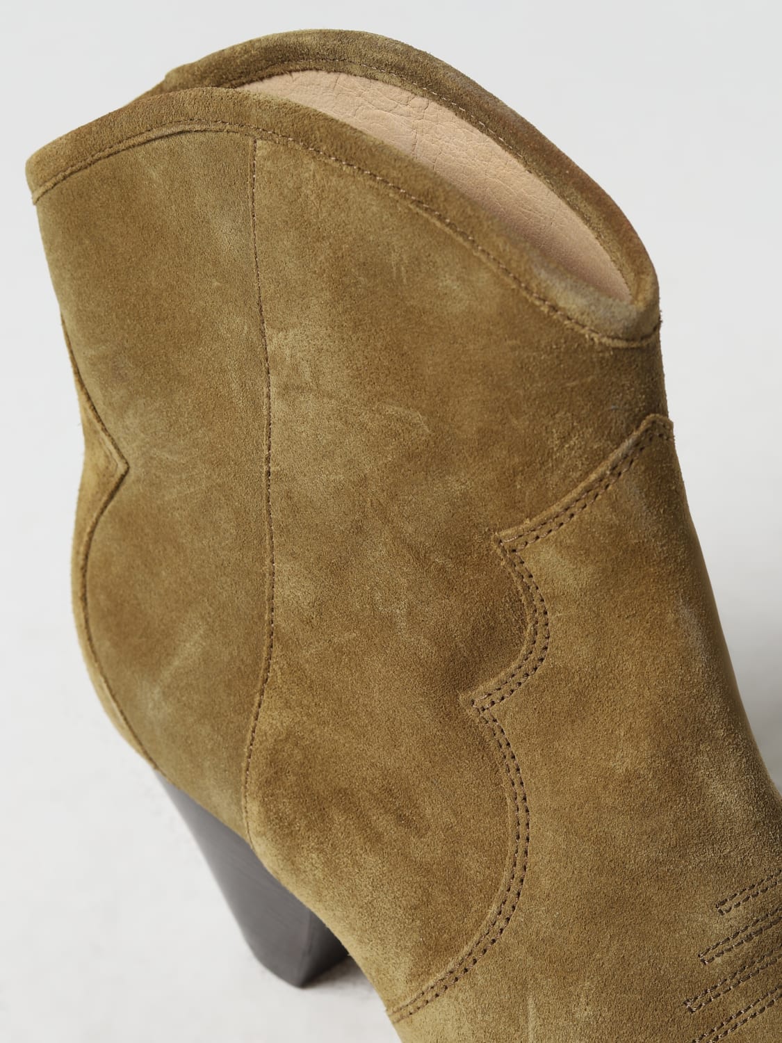 ISABEL MARANT Botines planos para mujer Beige Botines Planos