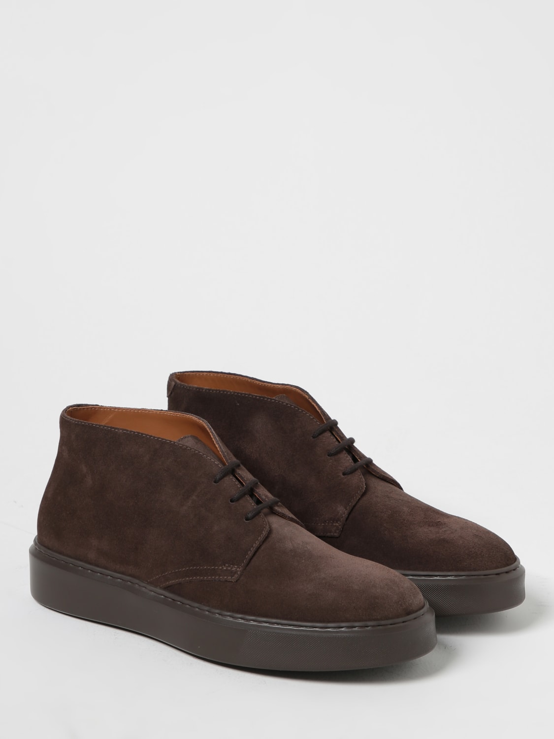 DOUCAL'S: desert boots for men - Brown | Doucal's desert boots