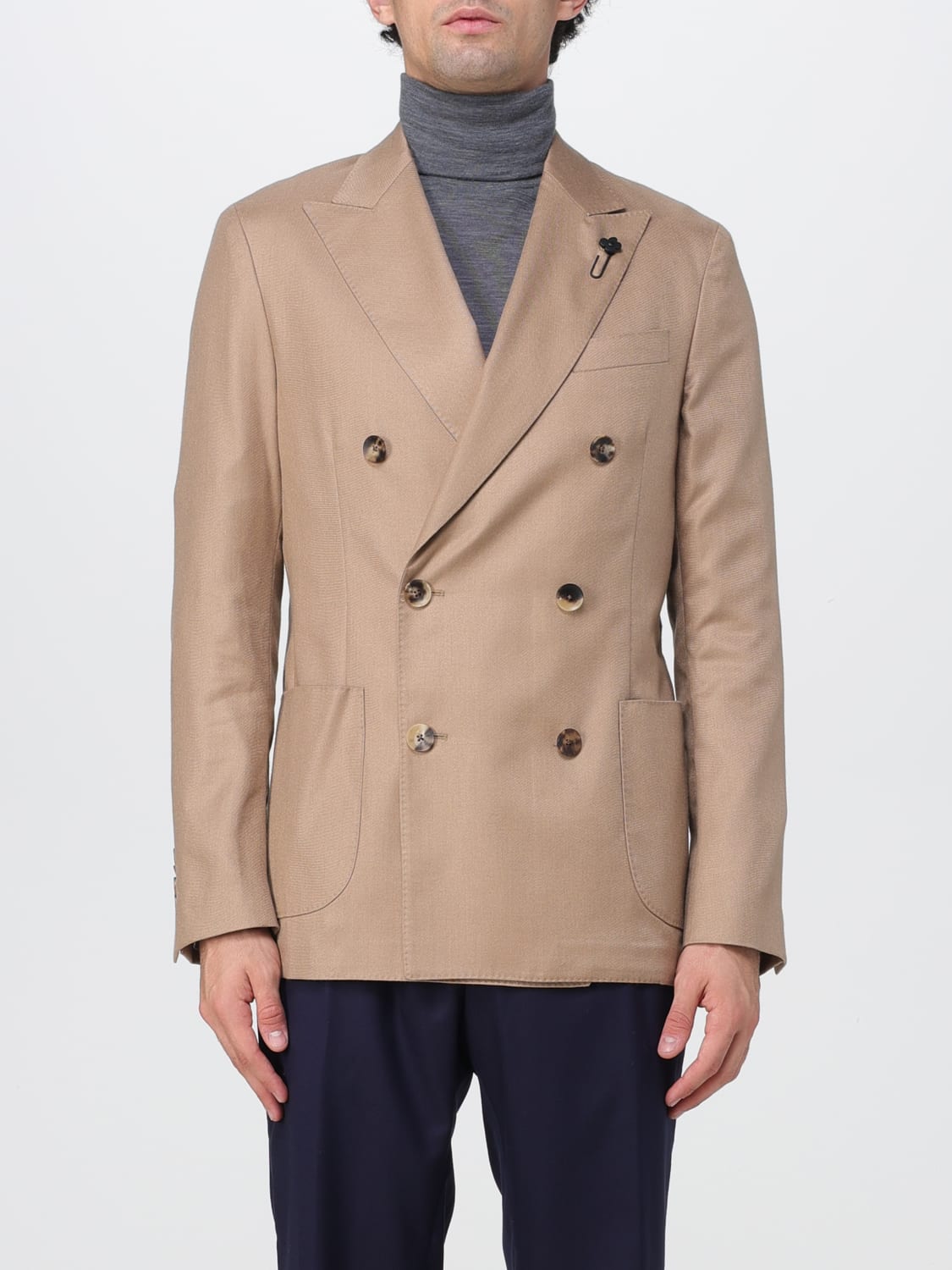 LARDINI: blazer for men - Brown | Lardini blazer IT660AVITSK61552