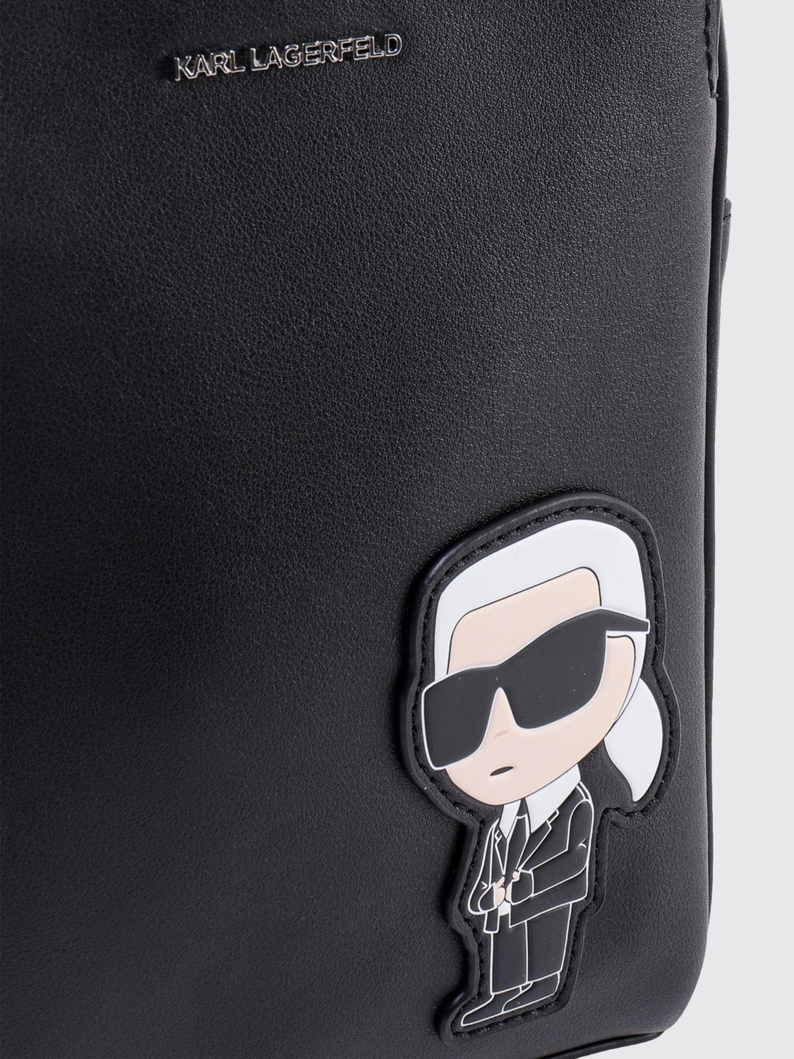 KARL LAGERFELD: crossbody bags for woman - Black | Karl Lagerfeld ...