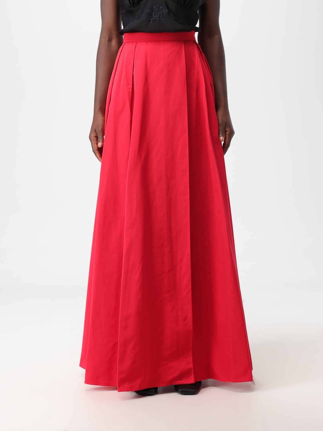 TWINSET: skirt for women - Red | Twinset skirt 232TT2496 online at