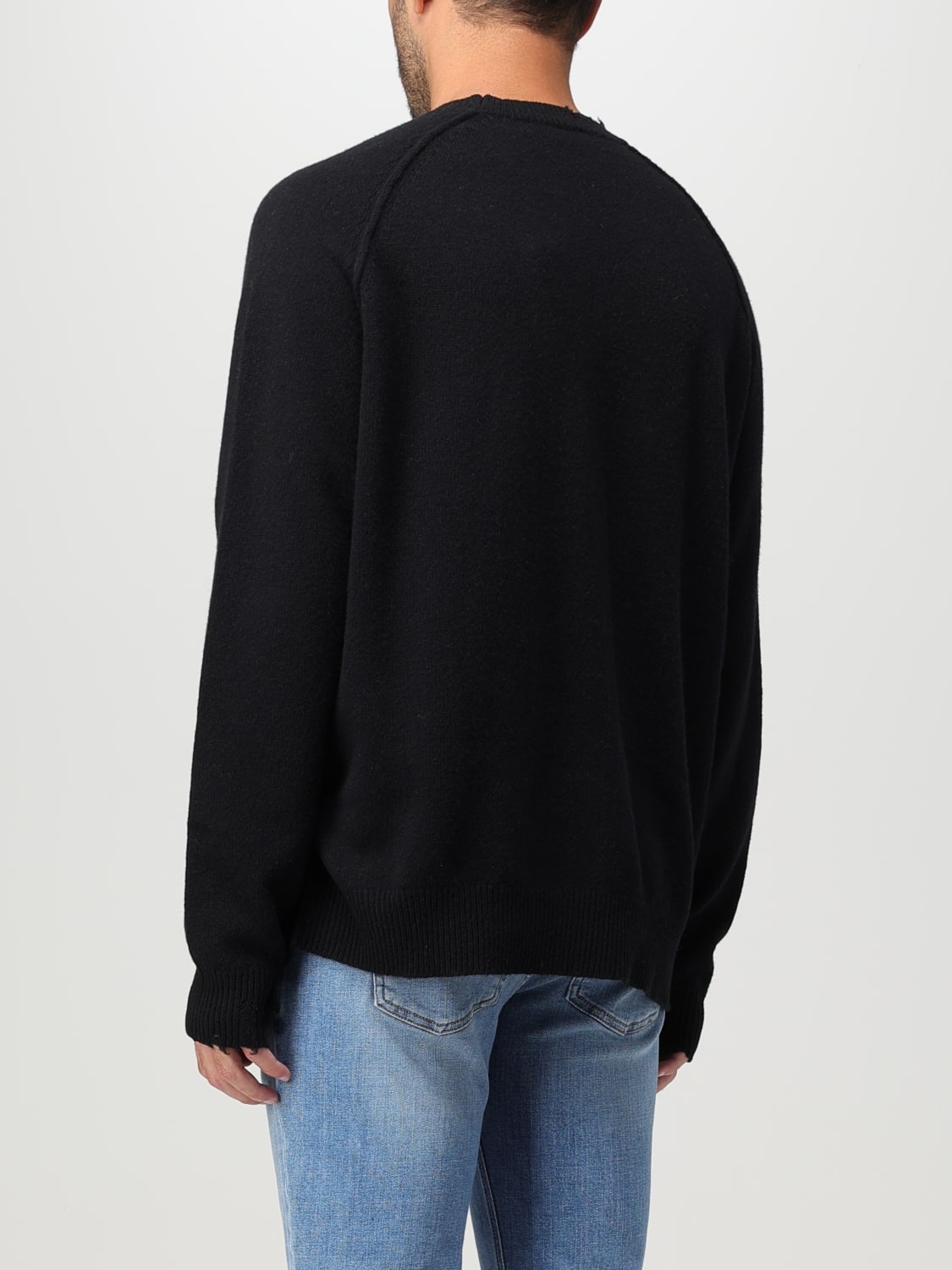 DIESEL: sweater for man - Black | Diesel sweater A123660EKAS online at ...