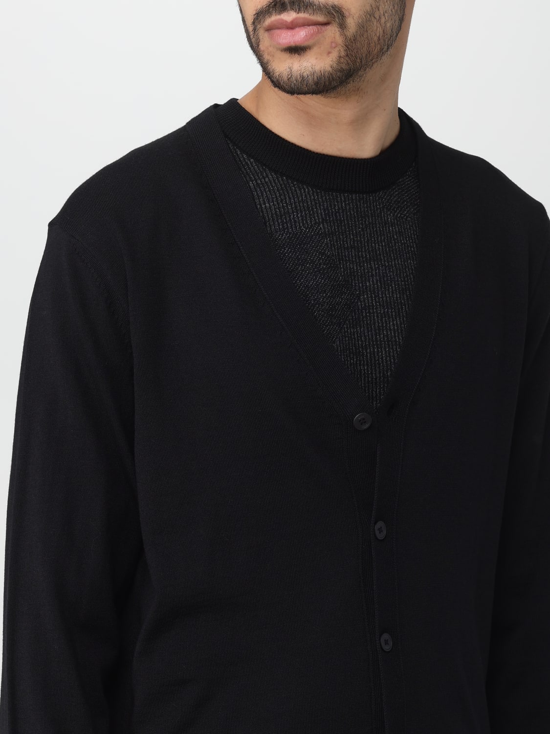 Boss on sale cardigan mens