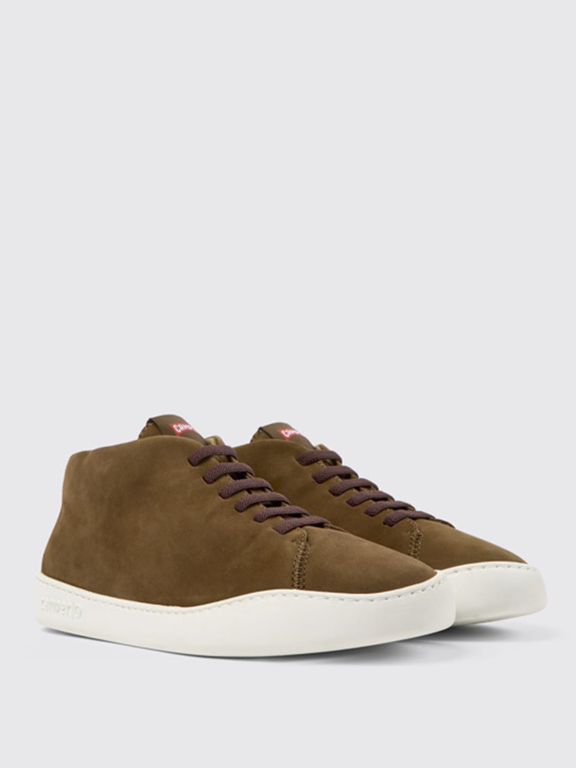 CAMPER SNEAKERS: Sneakers Peu Touring in nabuk, Sneakers Camper uomo -  K300305-013 PEU TOURING Marrone