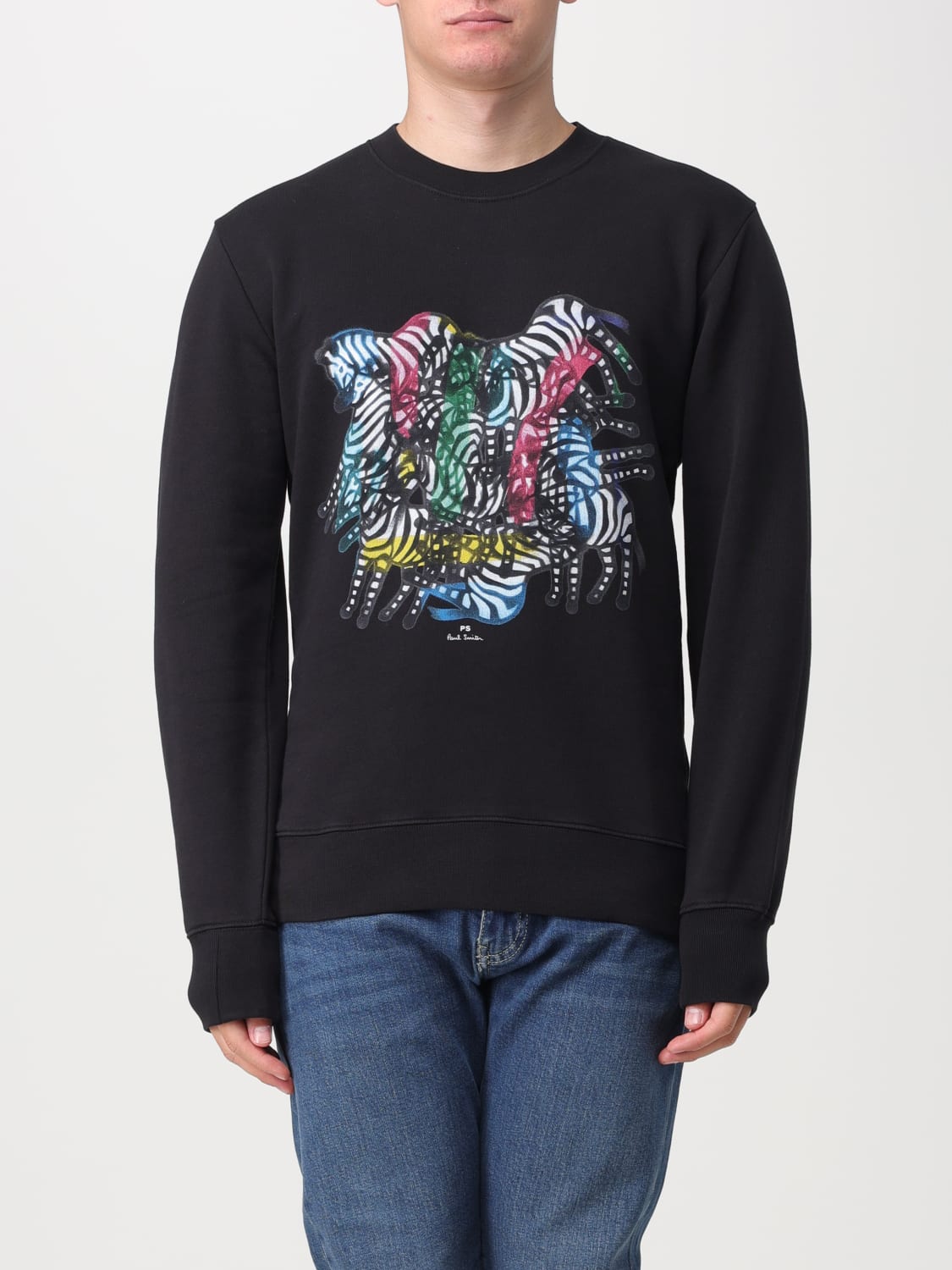 PS PAUL SMITH: sweater for man - Black | Ps Paul Smith sweater ...