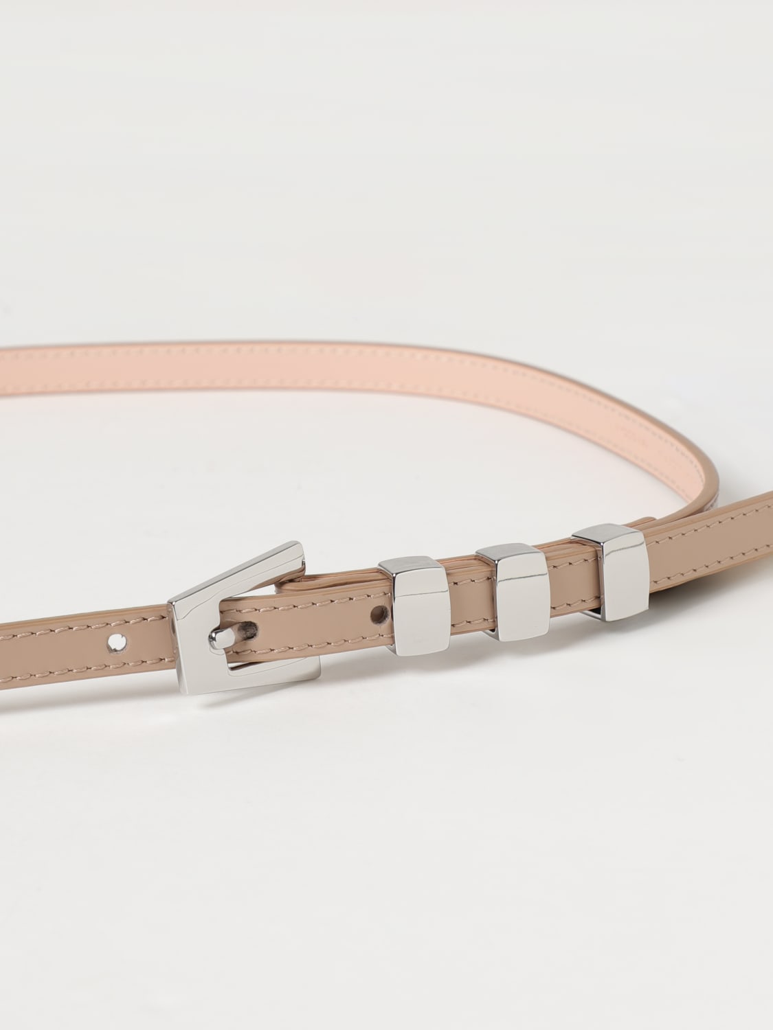 BY FAR belt for woman Beige By Far belt 23PFVICTPW online at