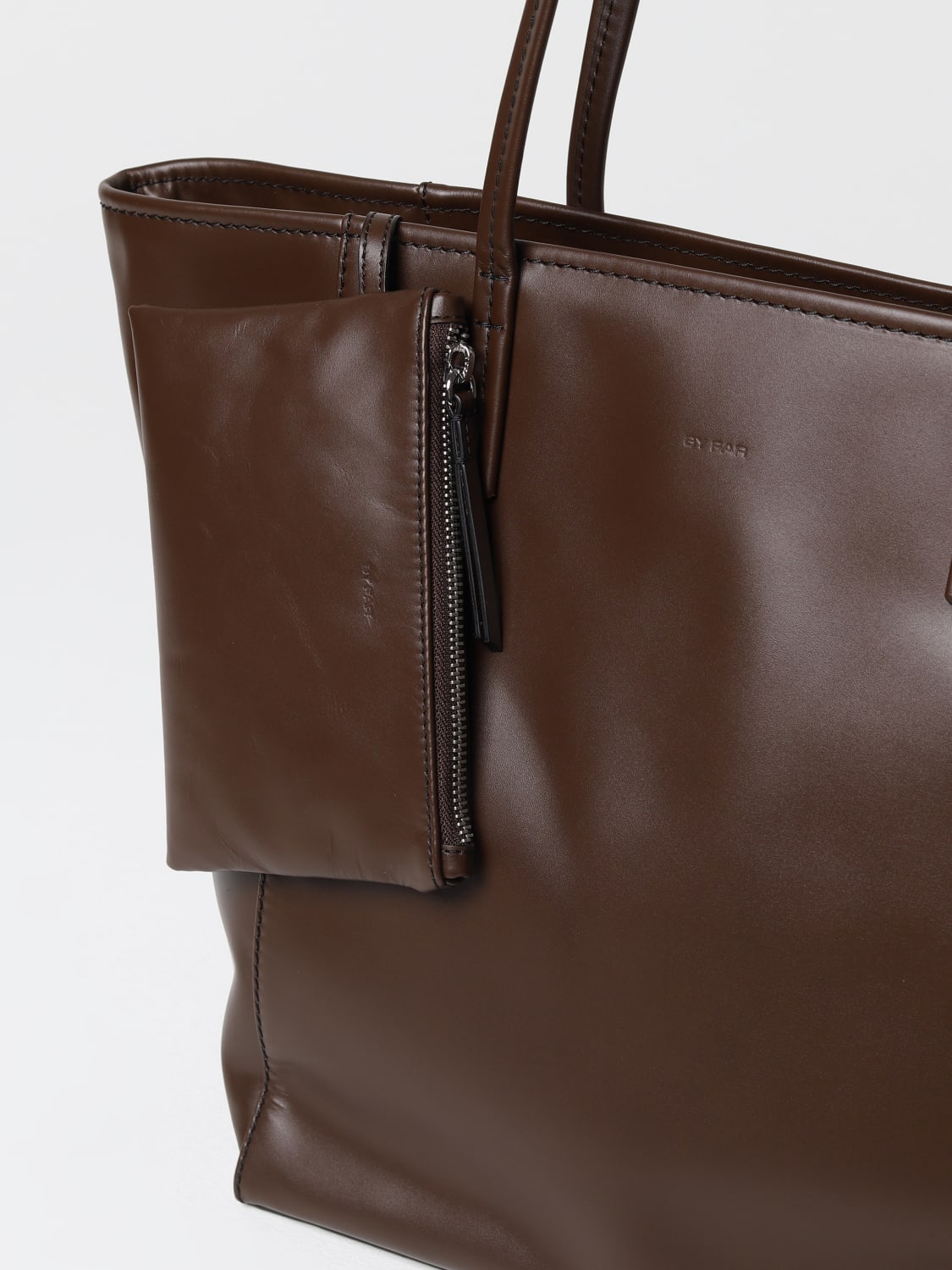 BY FAR tote bags for woman Brown By Far tote bags