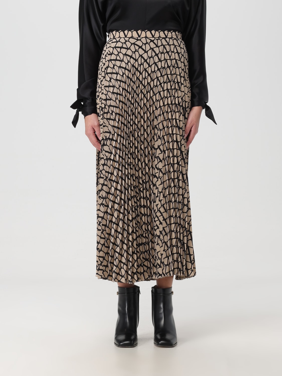 Valentino printed skirt sale