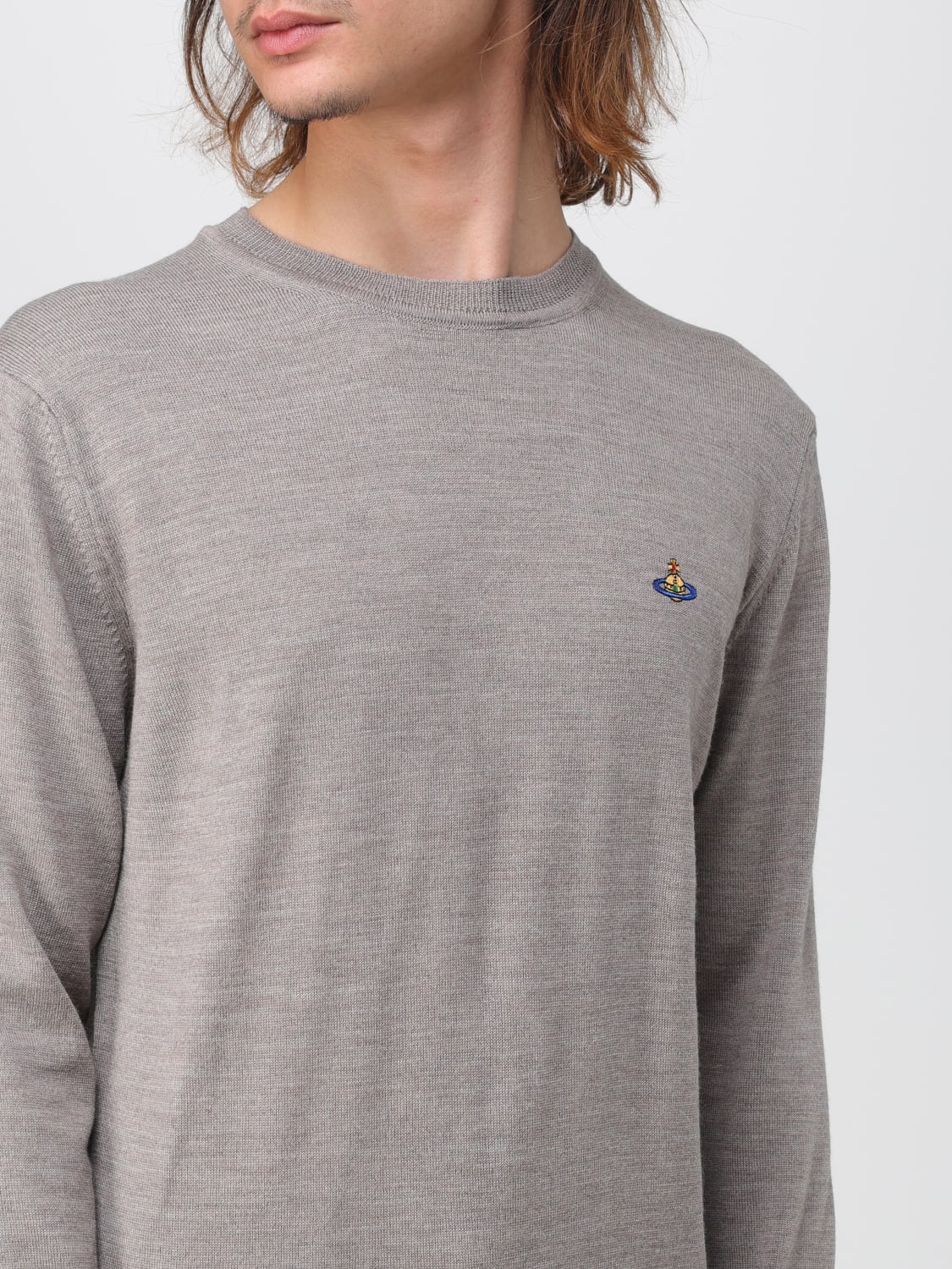 Vivienne westwood mens grey sale jumper