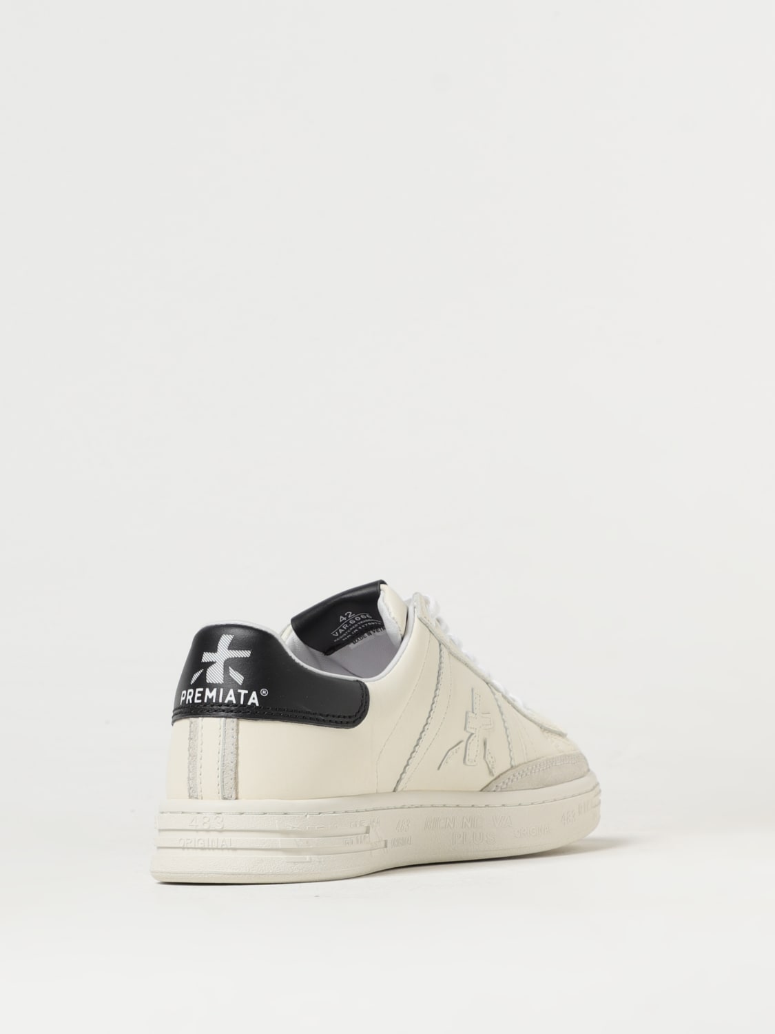 PREMIATA: sneakers for man - White | Premiata sneakers RUSSEL online at ...