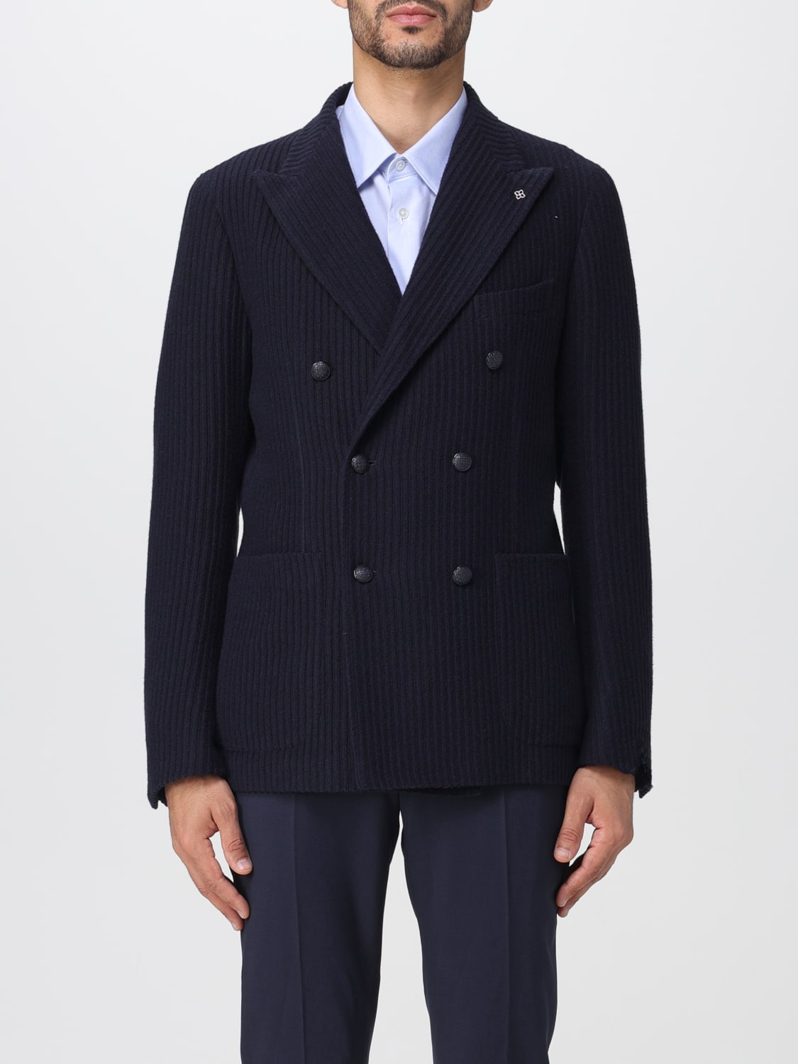 TAGLIATORE: jacket for man - Black | Tagliatore jacket