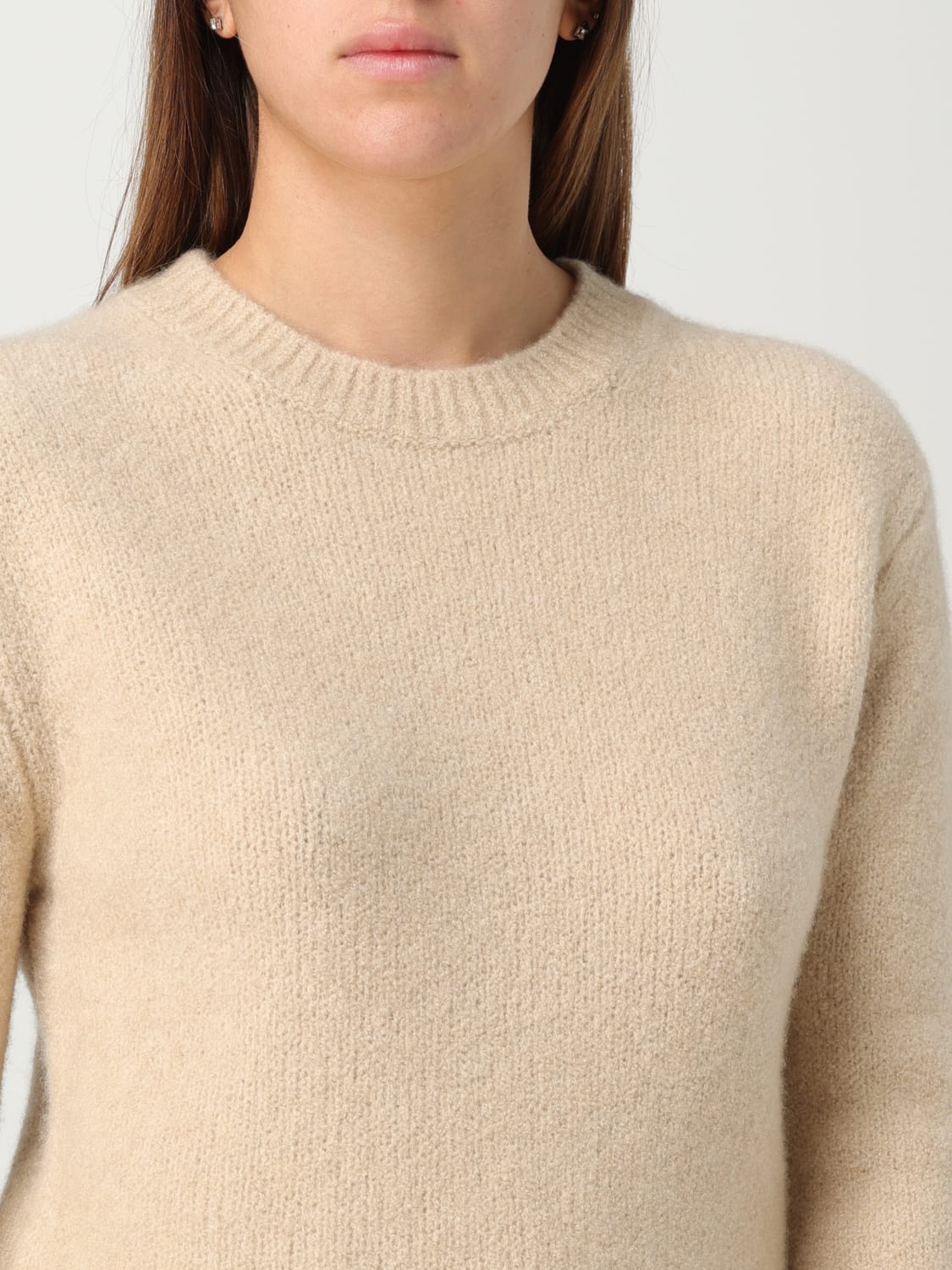 LISA YANG: sweater for woman - Ivory | Lisa Yang sweater 2023245 online ...