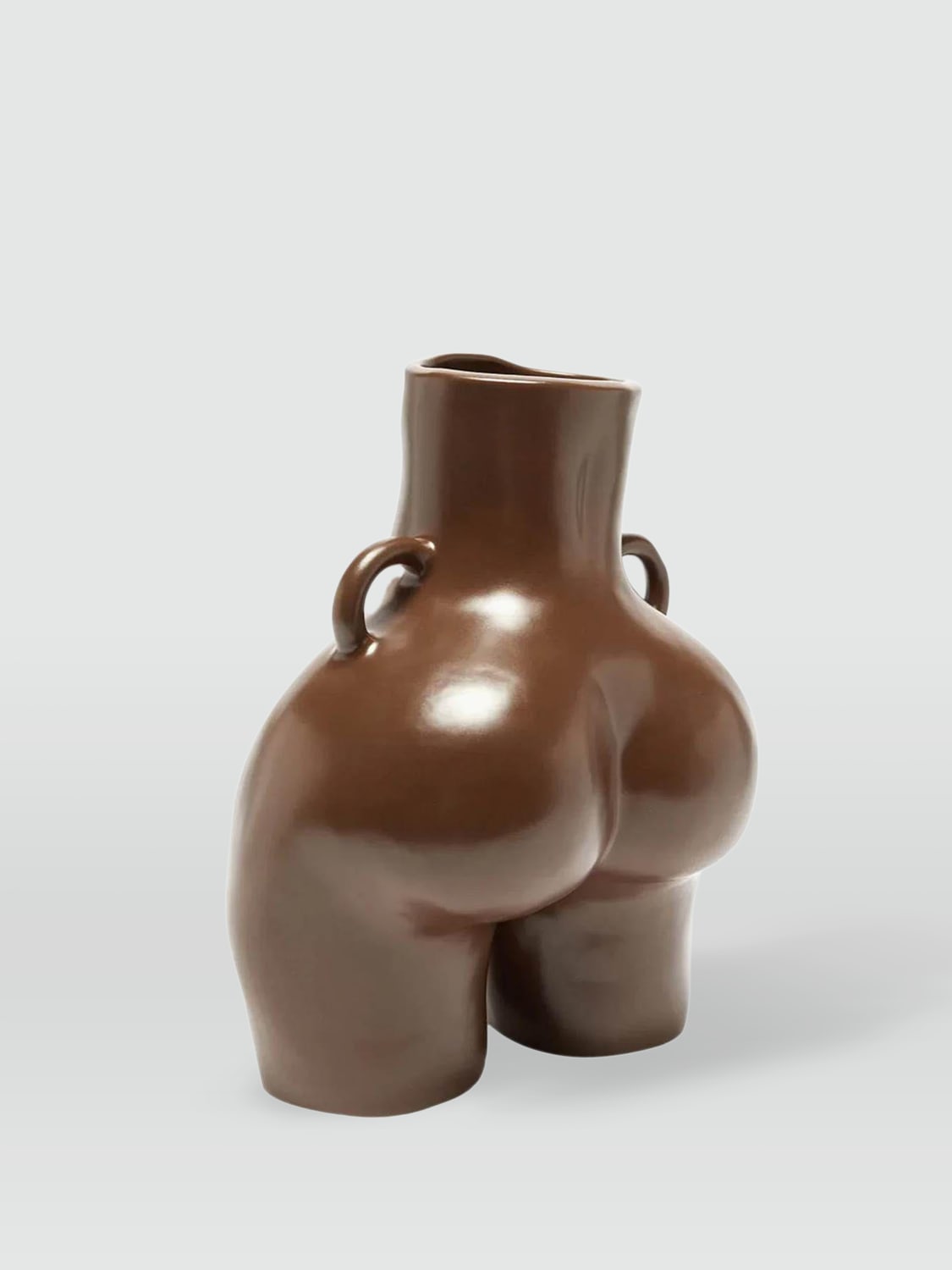 ANISSA KERMICHE vases for lifestyle Brown Anissa Kermiche