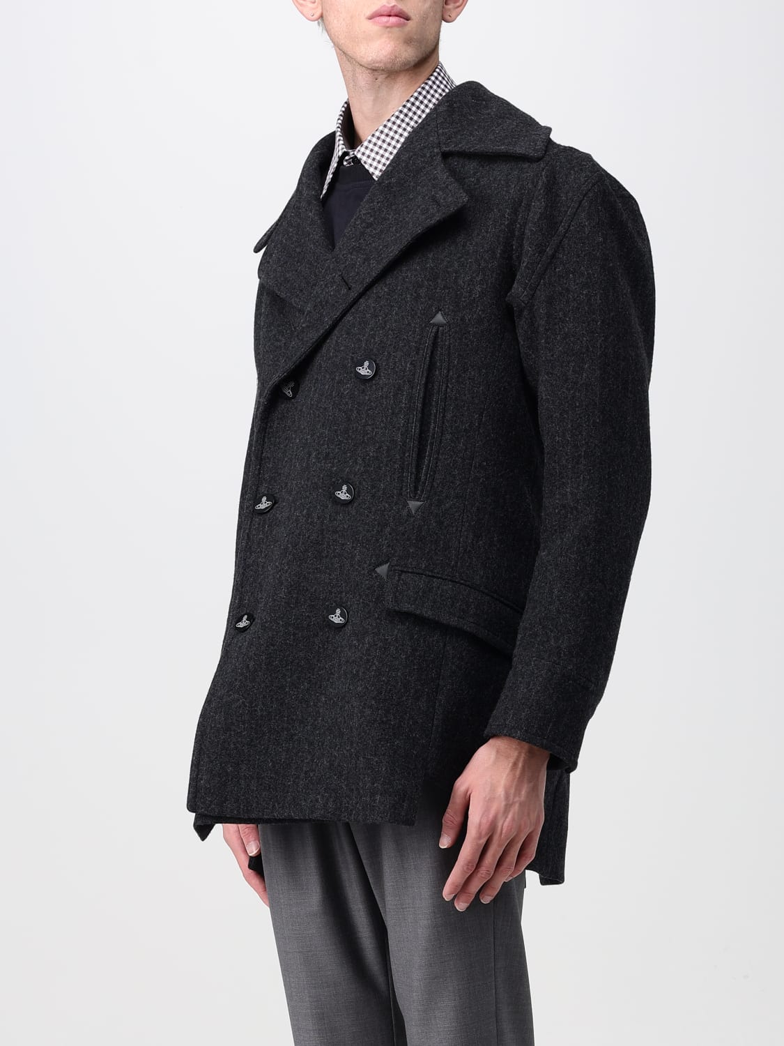 Vivienne Westwood MAN コート　ブラック確認の上ご購入をお願い致します
