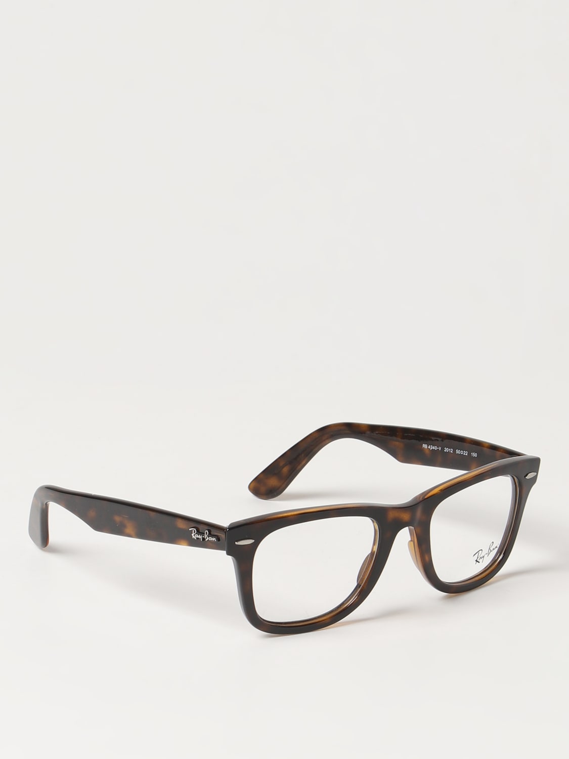 RAY BAN Wayfarer eyeglasses in acetate Brown Ray Ban optical