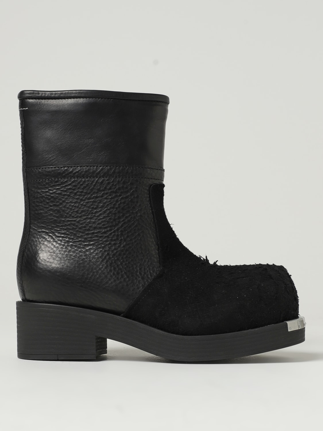 MM6 MAISON MARGIELA: boots for man - Black | Mm6 Maison Margiela