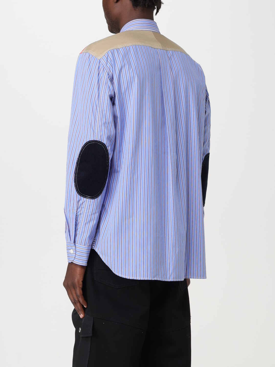 JUNYA WATANABE: shirt for man - Blue | Junya Watanabe shirt