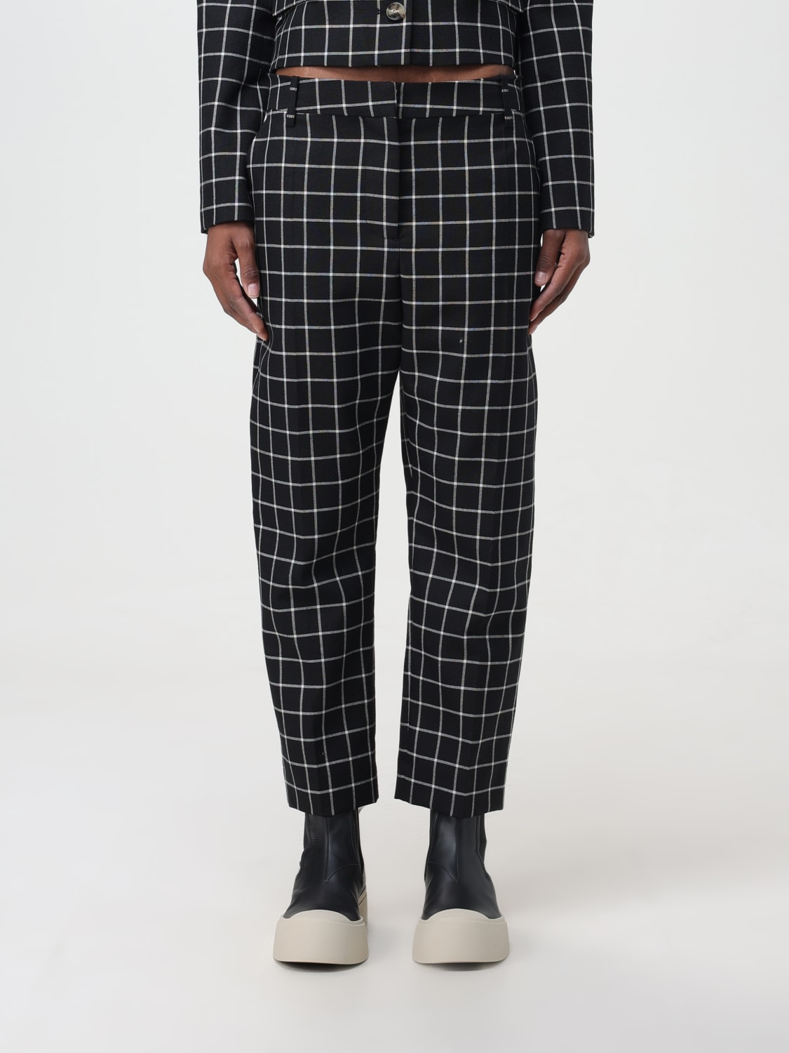 MARNI Check Trousers