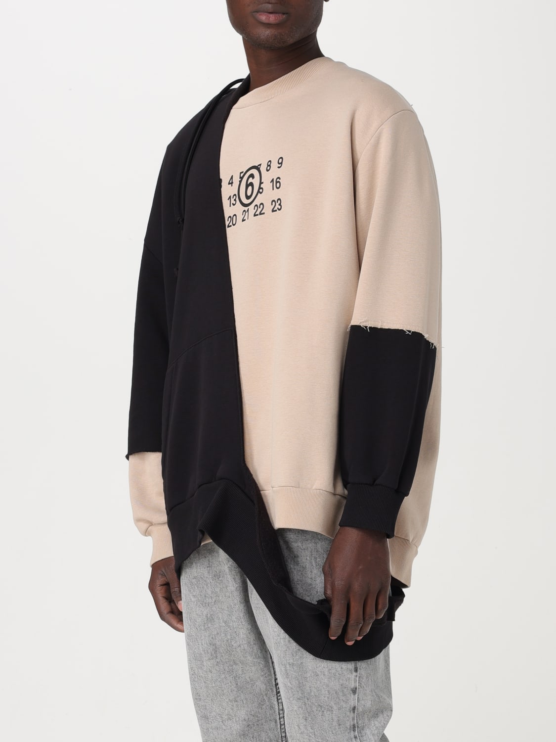 MM6 MAISON MARGIELA: sweatshirt for man - Black | Mm6 Maison