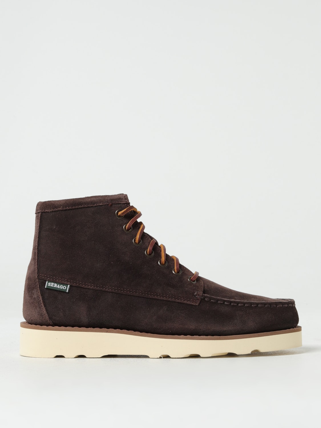 SEBAGO: boots for man - Brown  Sebago boots 76111SW online at