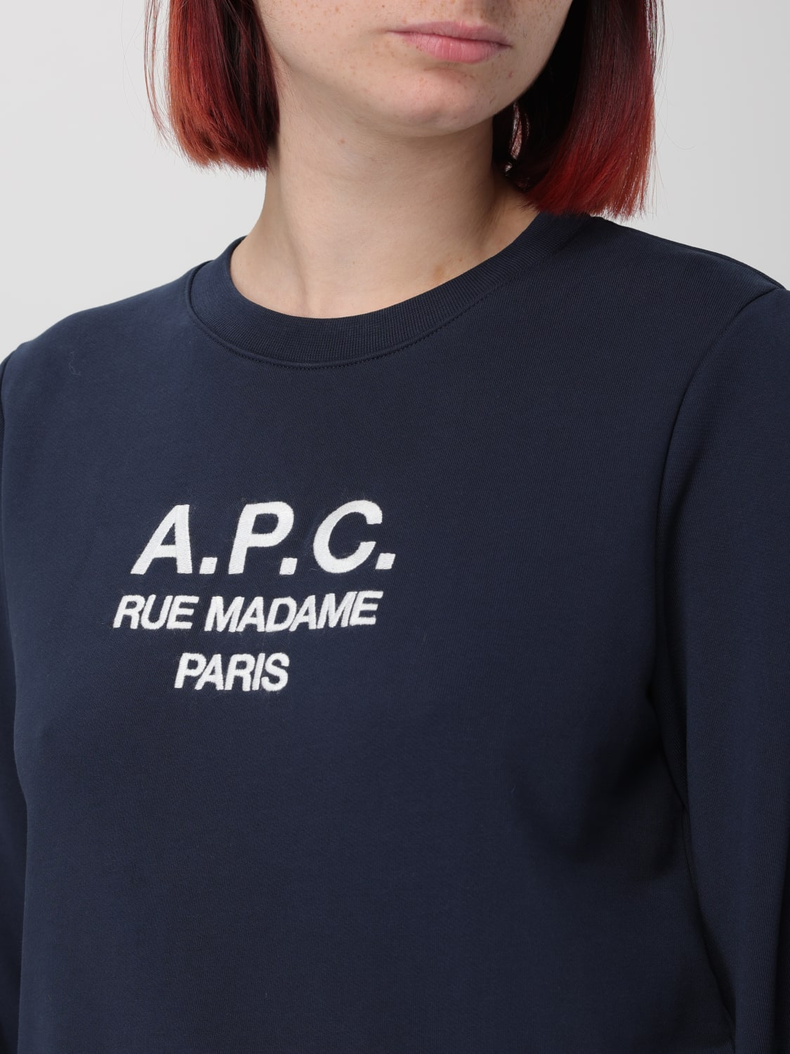 A.P.C.：スウェットシャツ レディース - マリン | GIGLIO.COM