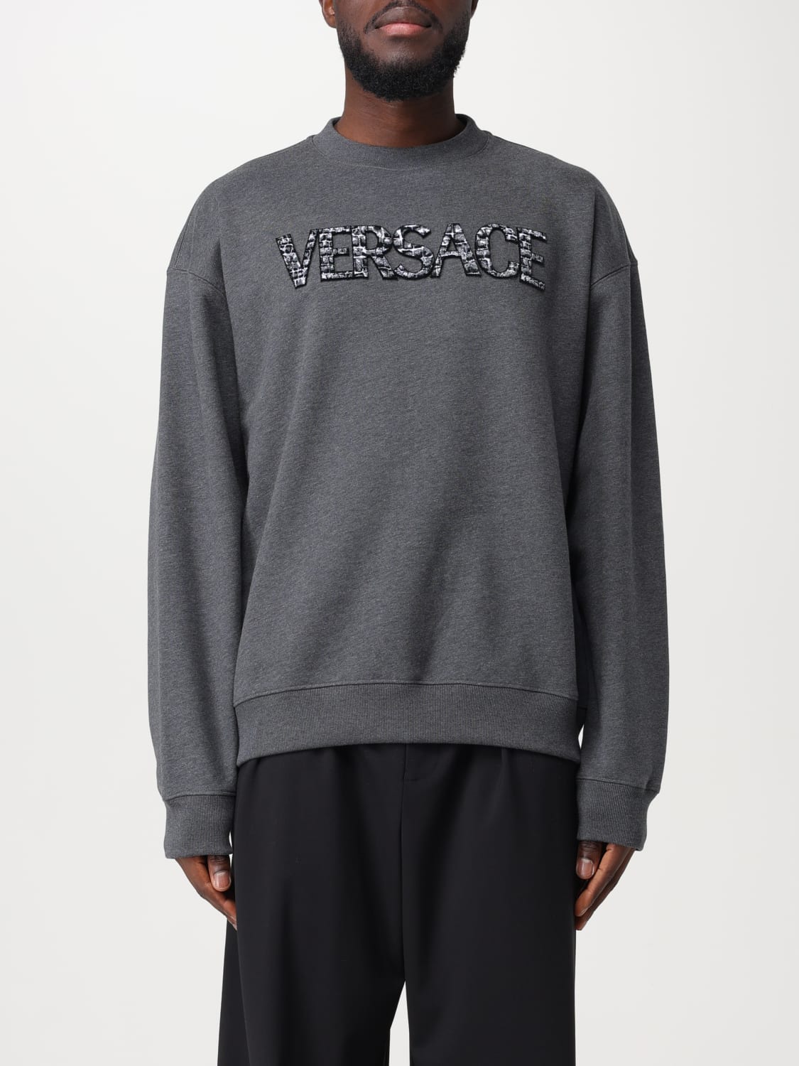 Versace shop sweatshirt grey