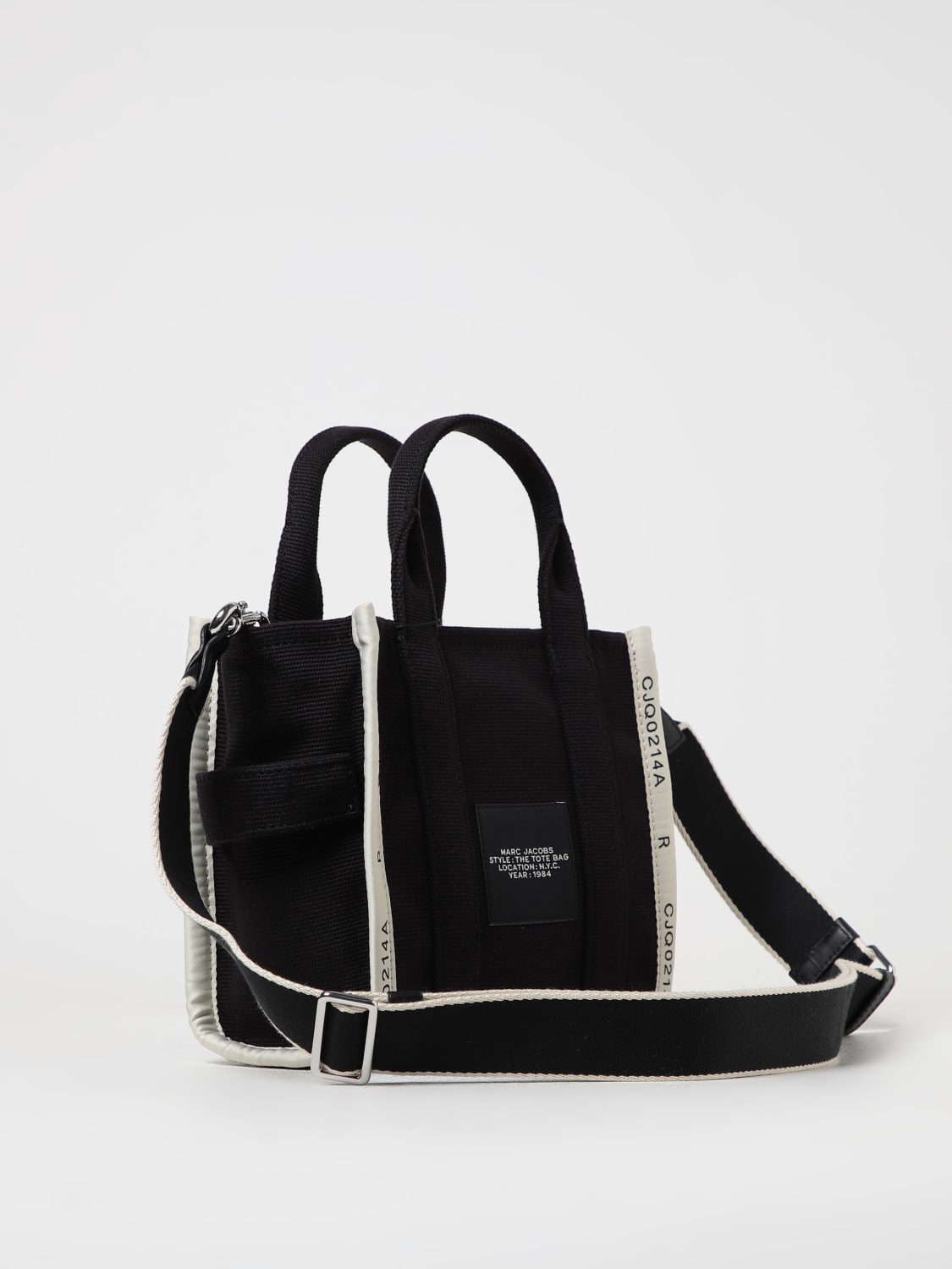 Marc Jacobs The Jacquard Small Tote Bag Black