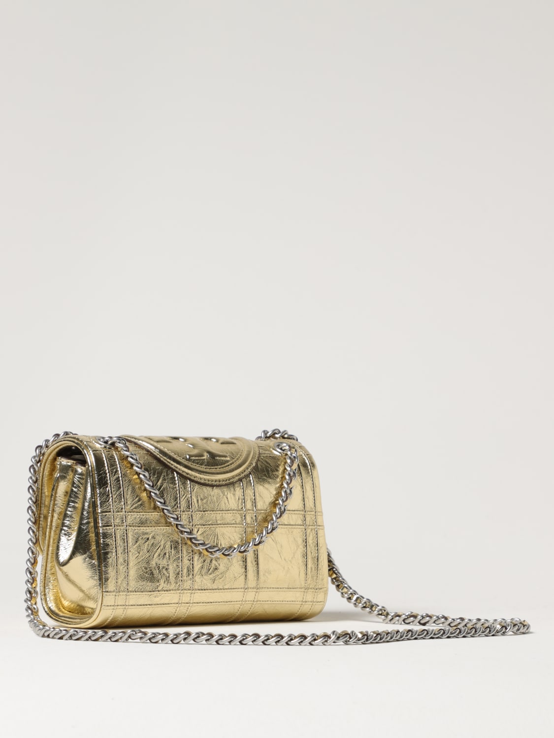 Tory burch fleming discount metallic