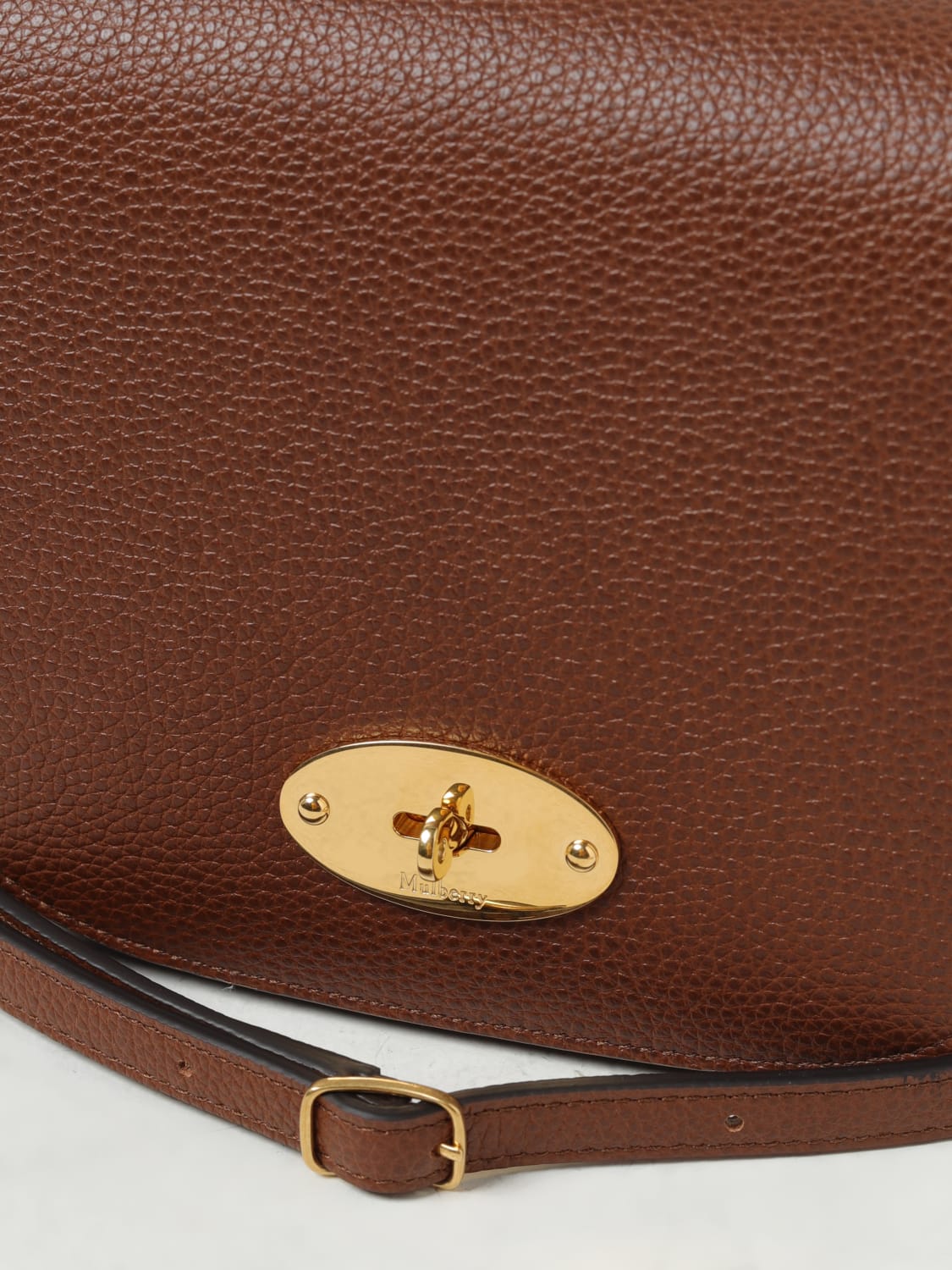 MULBERRY Darley bag in micro grained leather Brown Mulberry