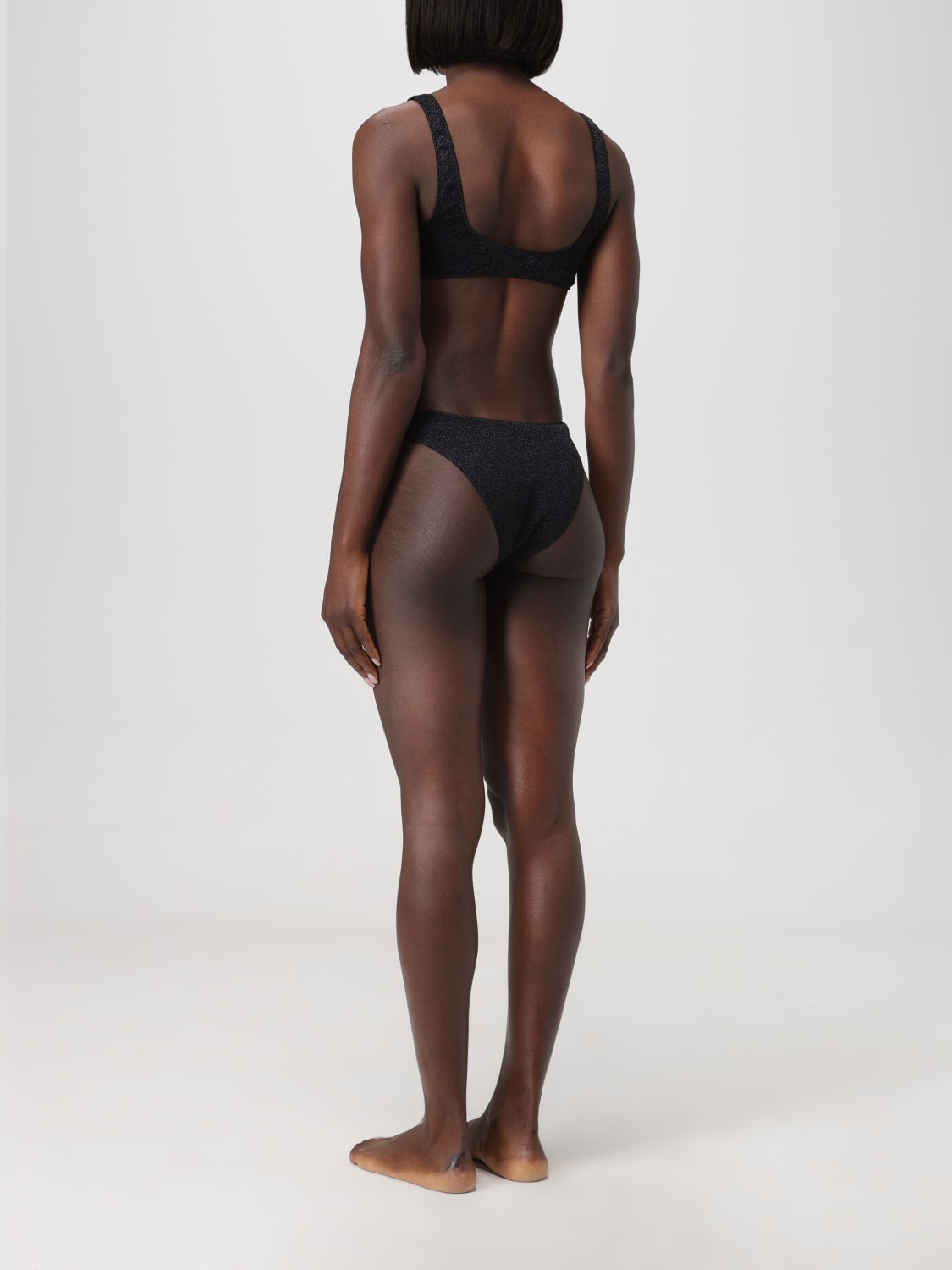 Basic mesh bodysuit in black - Oseree