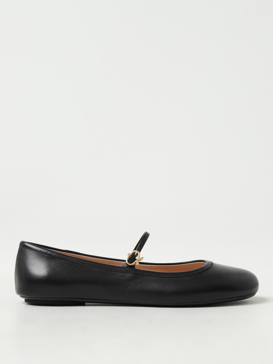 GIANVITO ROSSI: ballet flats for woman - Black | Gianvito Rossi ballet ...