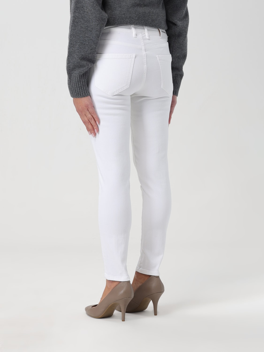 TRAMAROSSA: jeans for woman - White | Tramarossa jeans BIACAP B055 ...