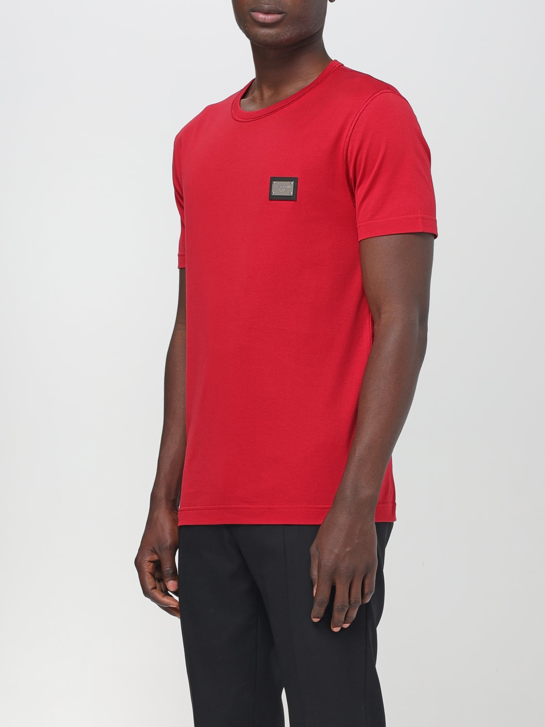 Red dolce and discount gabbana t shirt