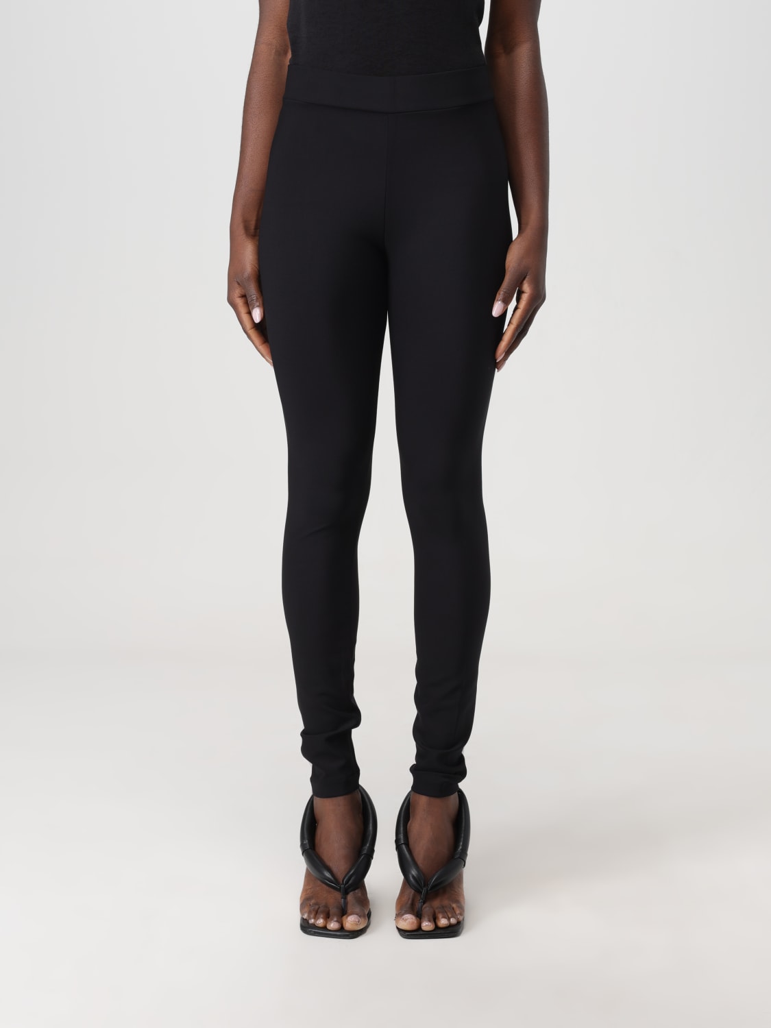 WOLFORD: pants for woman - Black  Wolford pants 19233 online at
