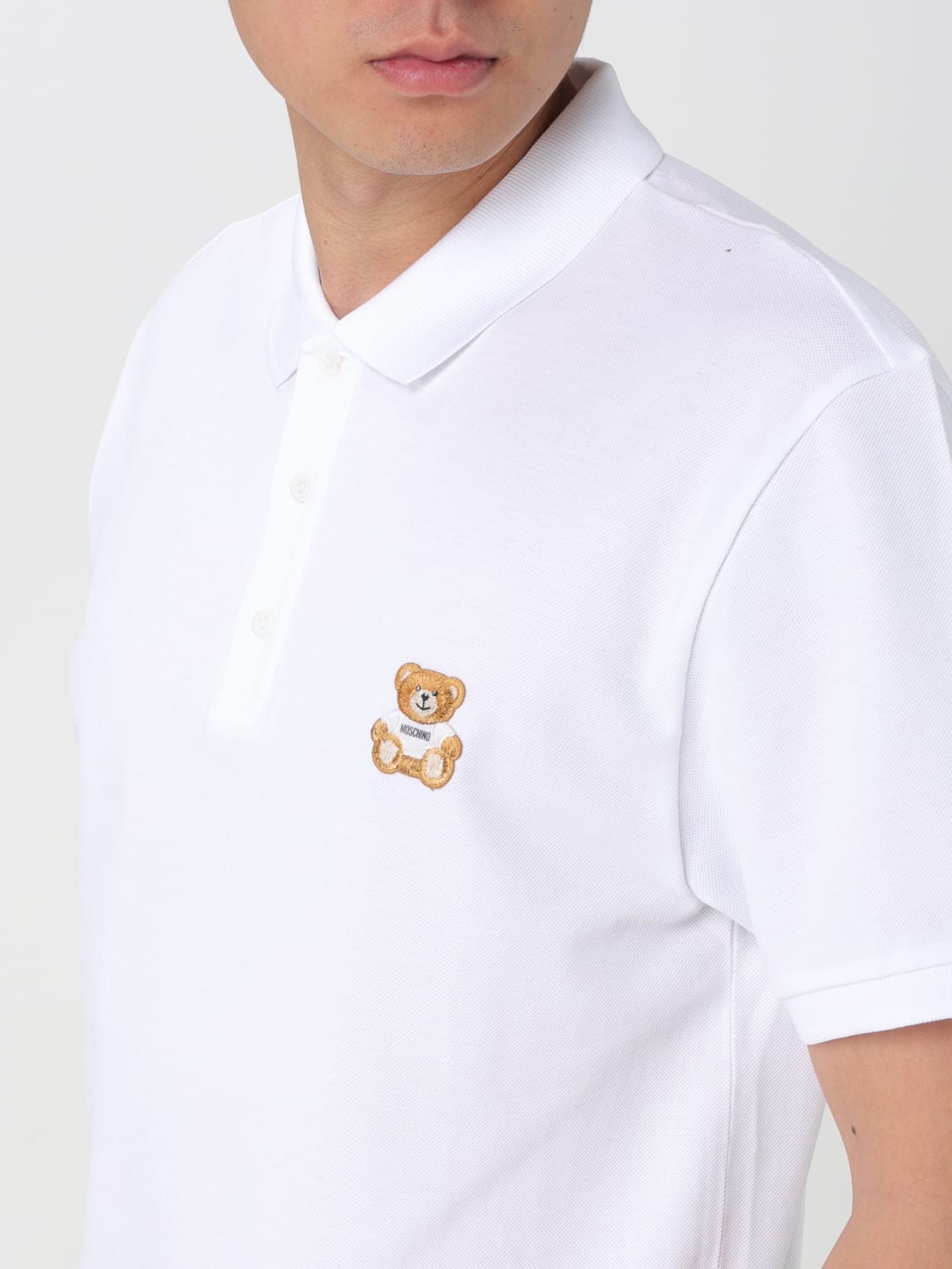 White shop moschino polo