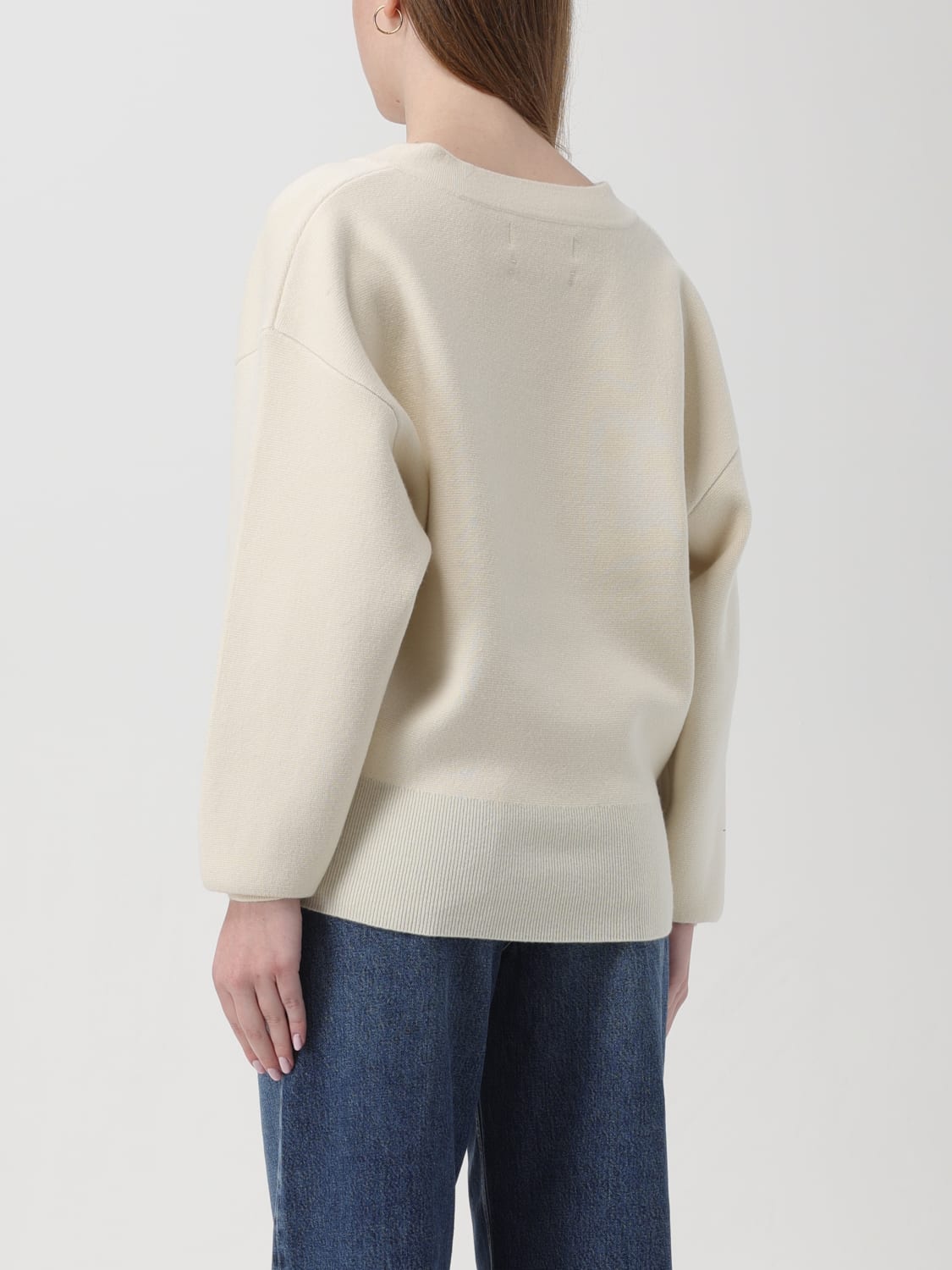 EXTREME CASHMERE: sweater for woman - Yellow Cream | Extreme