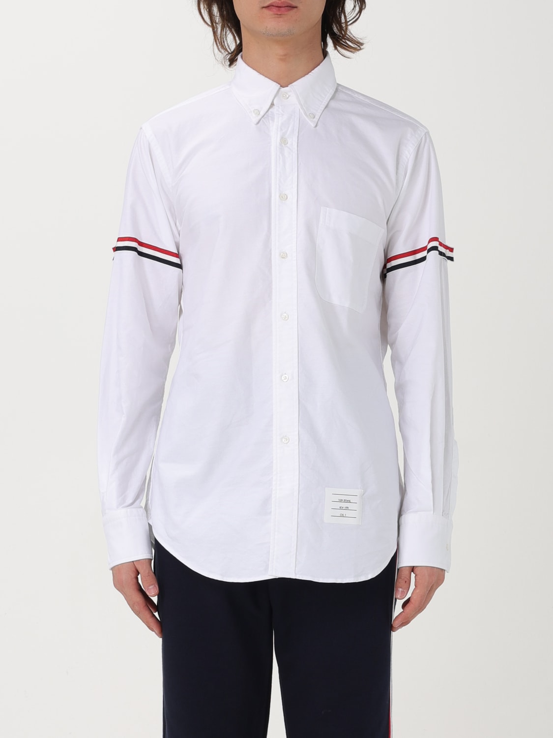 thom browne shirt white