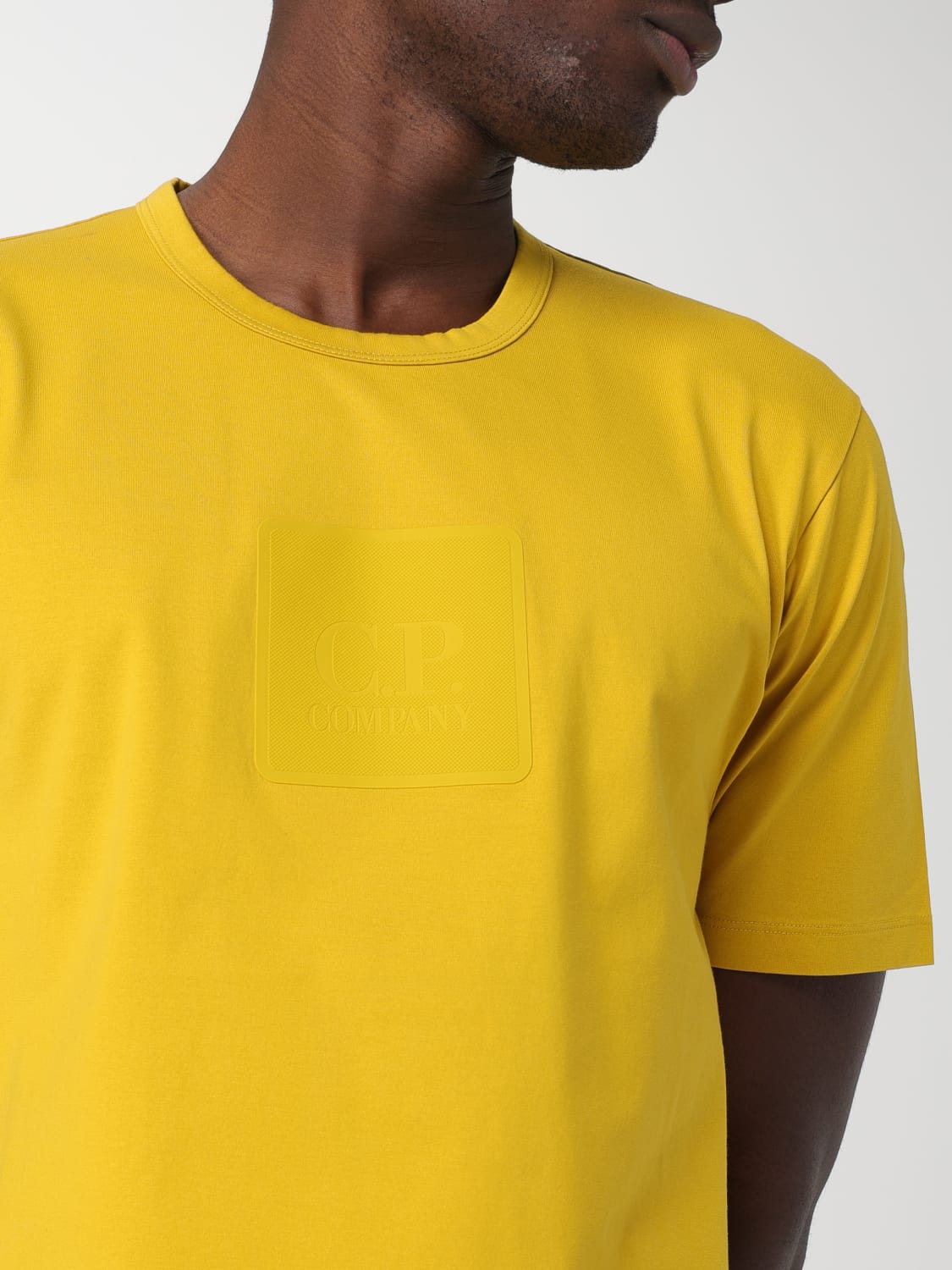 C.P. COMPANY: t-shirt for man - Yellow | C.p. Company t-shirt