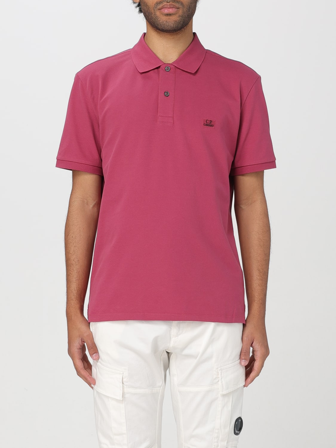 C.P. COMPANY polo shirt for men Red C.p. Company polo shirt