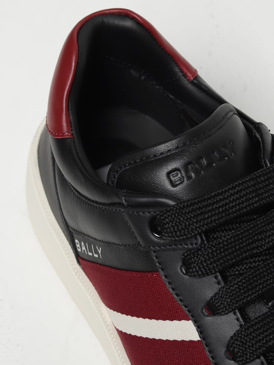 Bally red store shoes