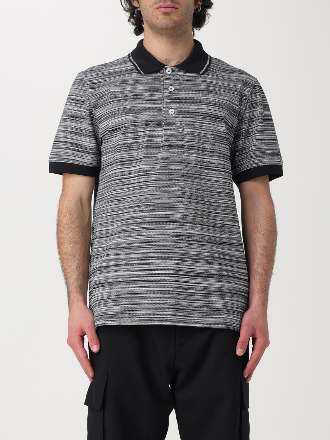 Black missoni sale polo