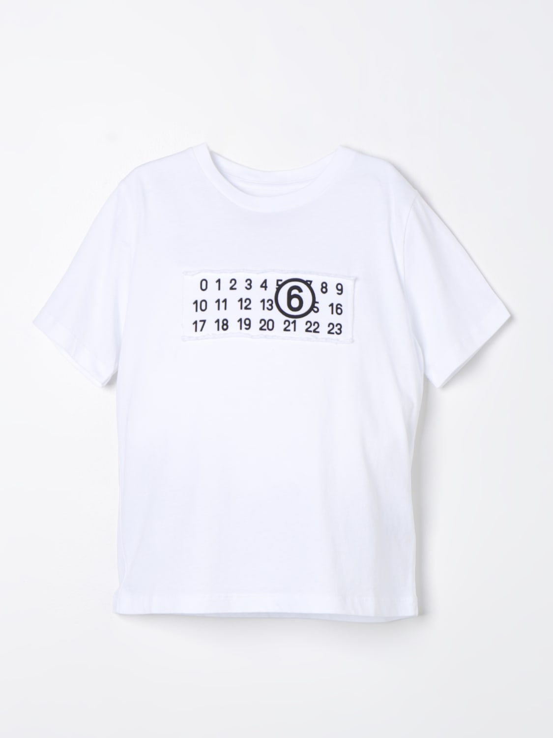 MM6 MAISON MARGIELA：Tシャツ 幼児 - ホワイト | GIGLIO.COM