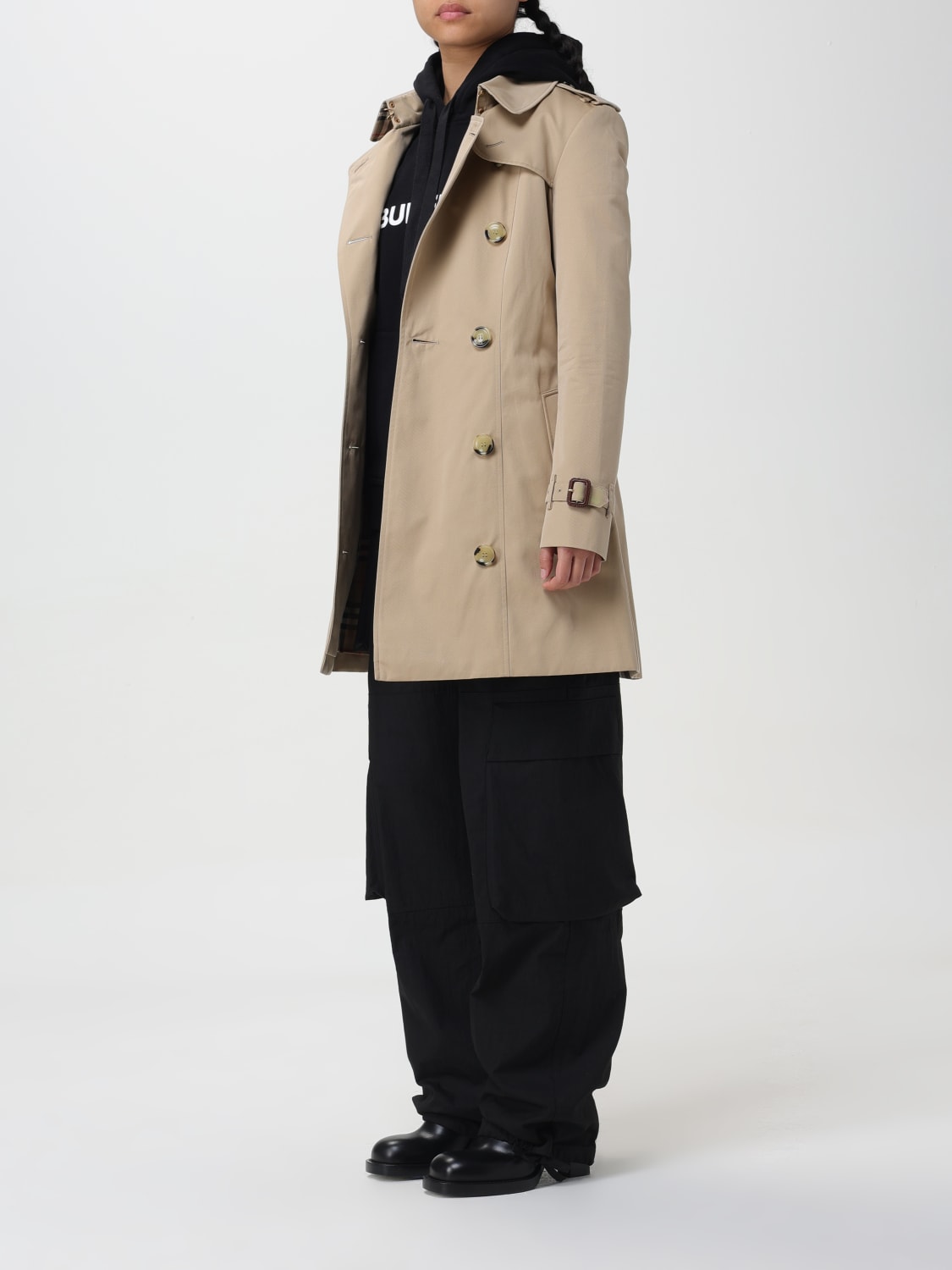 Burberry honey best sale trench coat