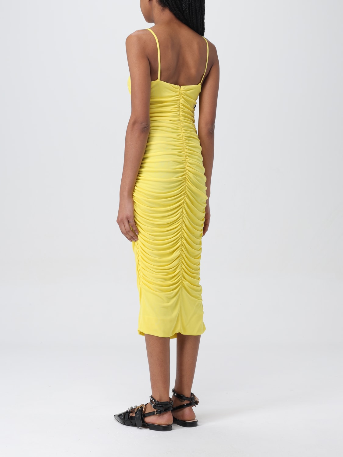 Pinko yellow clearance dress