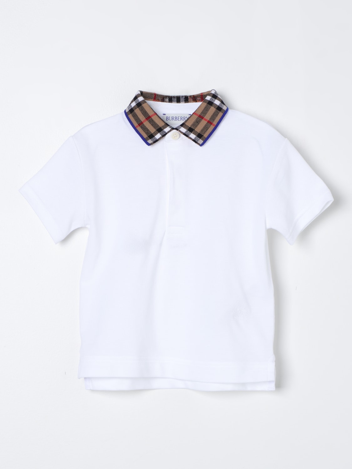 Infant burberry clearance shirt