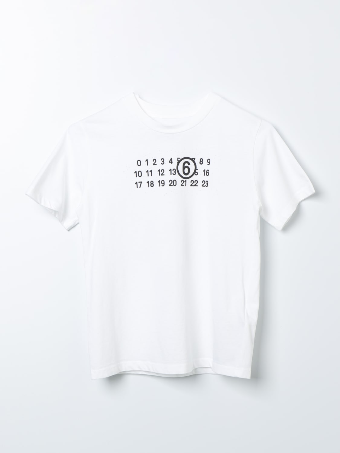 MM6 MAISON MARGIELA：Tシャツ 男の子 - ホワイト | GIGLIO.COM